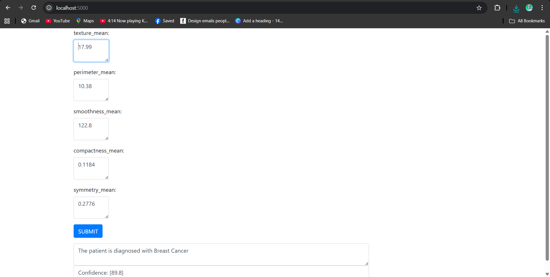 Breast Cancer Detection